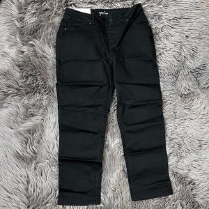 Up! | Women's Cropped Pants | Black | Size 4